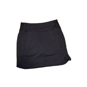 ATHLETA fairway golf Skort 18” black